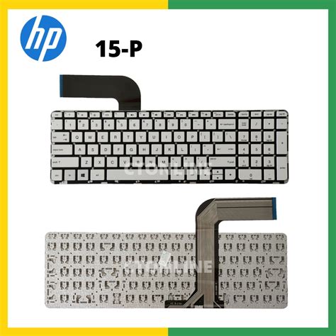 HP Pavilion 15 P 17 F Envy 15 K 15T K 17 K Series White Laptop Keyboard