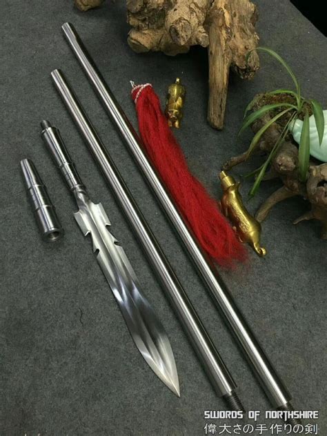 Chinese Qiang Spear Martial Arts Hand Forged 1095 High Carbon - Etsy