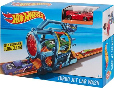 Tor Samochodowy Hot Wheels City Blaze Mattel Turbomyjnia Auto Police Fjn B
