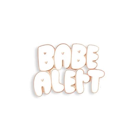 Babe Alert Enamel Pin By Hannah Nance Etsy Canada Babe Broche Etsy