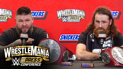 Zayn And Owens Pay Respect To Their Peers Wrestlemania 39 Saturday Press