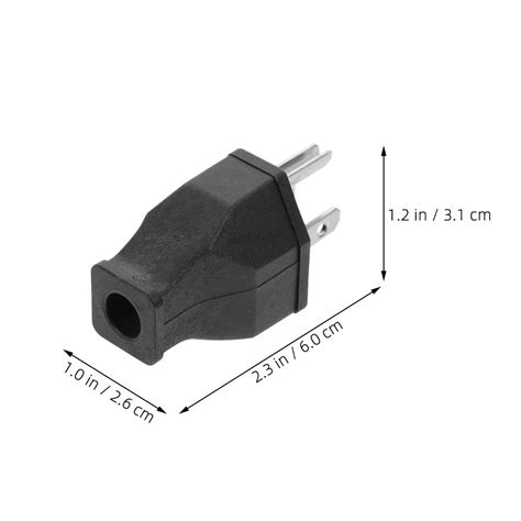 Hims 3pcs Electric Plugs Replacement Plugs 3 Prong Electrical Plug