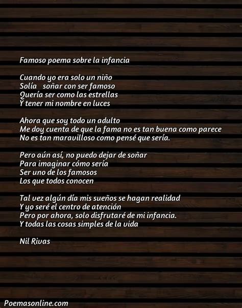 Poemas Sobre La Infancia - Cinco Mejores Poemas Famosos sobre la Infancia - Poemas Online