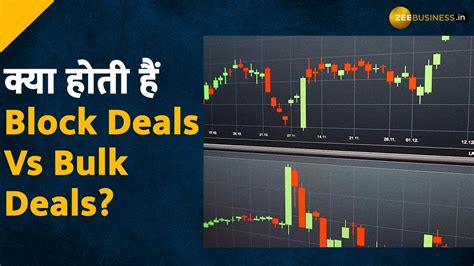 Stock Market म कय हत ह Block Deals और Bulk Deals 1 Minute