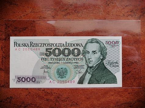 Banknot 5000zł 1982 - Niska cena na Allegro.pl