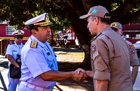 Comandante Do Distrito Naval Visita Cbmms Cbmms