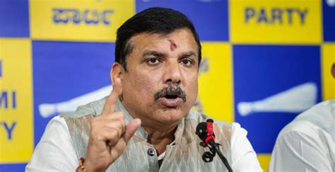 Delhi Excise Scam Aap Mp Sanjay Singh Arrested In Money Laundering