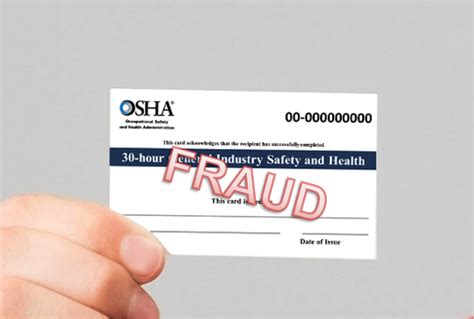 Printable Blank Osha Card