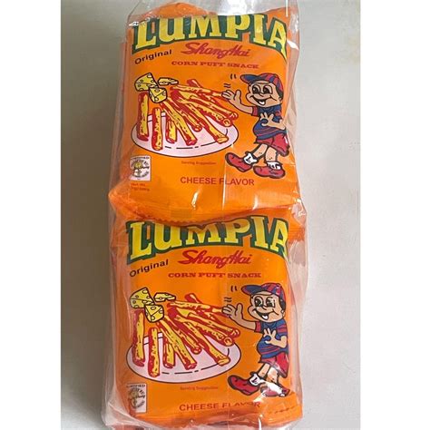 lumpia shanghai cheese flavor puffs    pinoy og chichirya