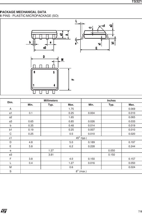 TS321 Datasheet. Www.s manuals.com. St321 St