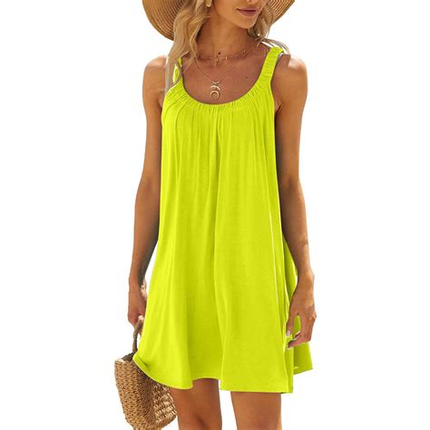 SELONE Sundresses For Women 2023 Beach Dresses For Women Summer Midi