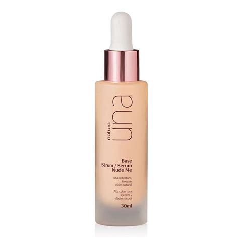 Base de maquillaje sérum nude me 35q 30 ml Una Natura