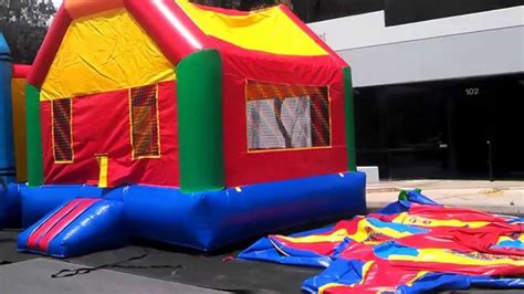 13x13 Fun House Inflatable Bounce House Rental For Sale Youtube