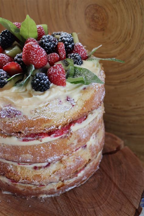 Naked cake para celebrar mi cumpleaños Cook the cake