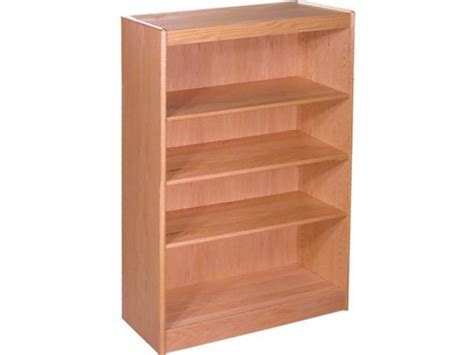 Echelon Modular Wood Library Shelving - Starter 12"Dx60"H, Library Shelving & Bookcases