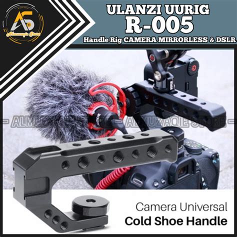 Jual ULANZI UURIG R Top Handle Grip W Hot Shoe Universal Camera DSLR Jakarta Barat