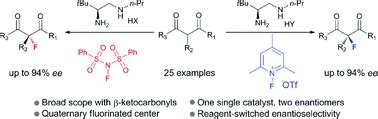 Reagent Controlled Enantioselectivity Switch For The Asymmetric