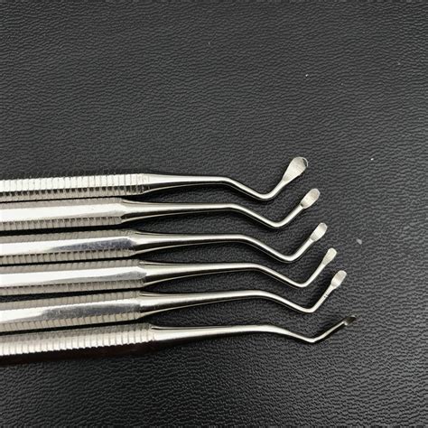 Pcs Set Dental Excavator Set Of Restorative Spoon Dental Instrument