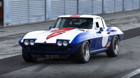 1965 Chevrolet Corvette C2 Stingray Race Car Stretches Its Legs At