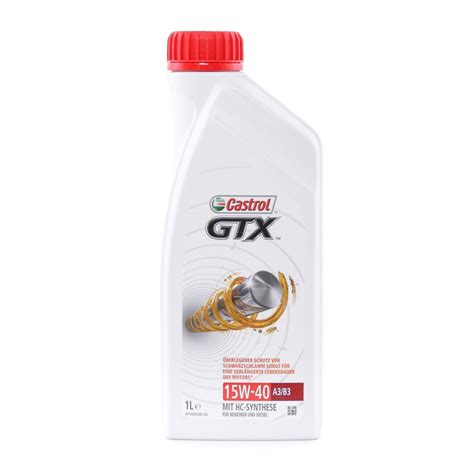 Motoröl CASTROL GTX A3/B3 15W40 1l, 1518B5 | AUTODOC Preis und Erfahrung