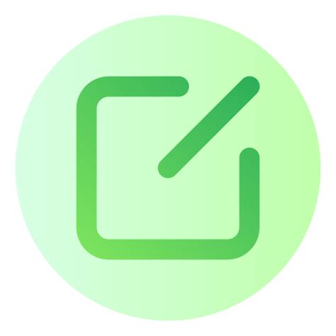Edit Generic Flat Gradient Icon