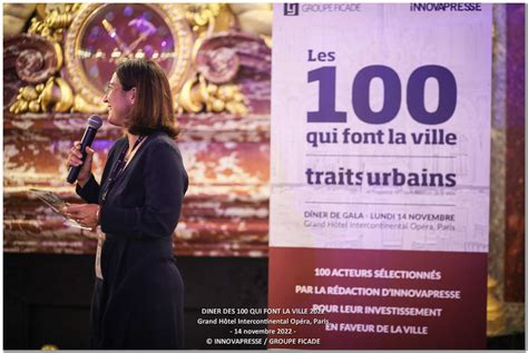 Photos Du Dîner 2022 Les 100 Qui Font La Ville Innovapresse