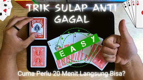 Trik Sulap Kartu Termudah Dijamin Anti Gagal Menit Langsung Bisa