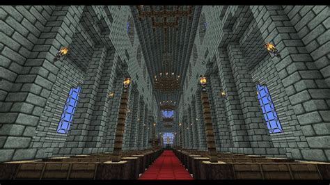 Minecraft Cathedral Tutorial New Part Youtube