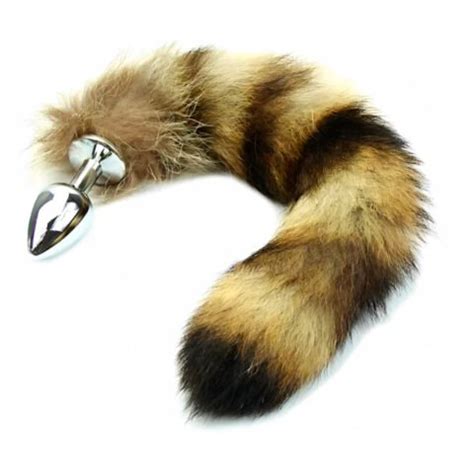 Plug Anal Cola De Zorro S Y M Sexshop Mayorista