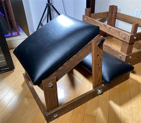 Kneeler BDSM Spanking Bench Tickle Bench Sex Chair Dungeon Furniture With Tie Downs And