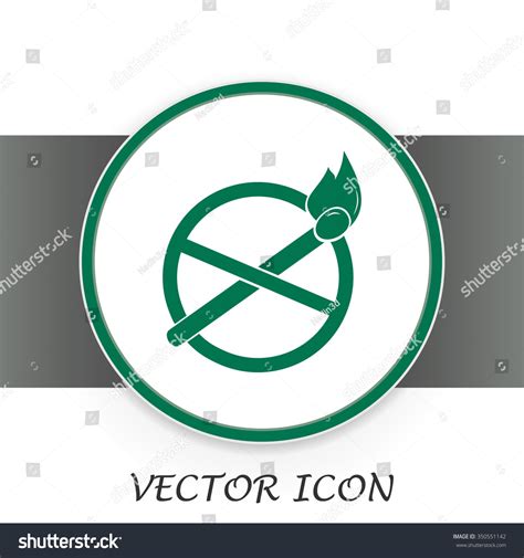 No Naked Flame Warning Sign Vector Stock Vector Royalty Free 350551142 Shutterstock