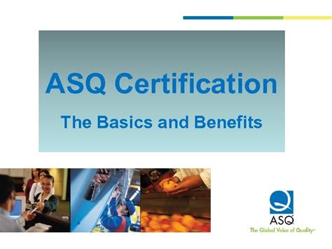 asq certification  basics  benefits