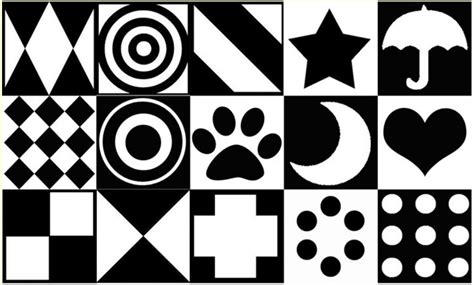 Черно белые рисунки для младенцев 60 фото | Caten-Decor.ru