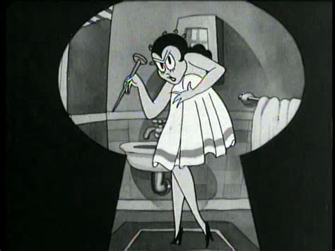 Nude Cartoons Chica en el baño