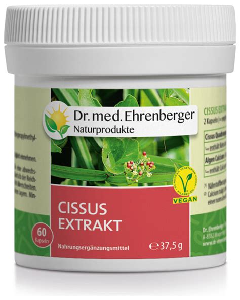 Dr Ehrenberger Cissus Extrakt Kapseln Kaufen Valsona At