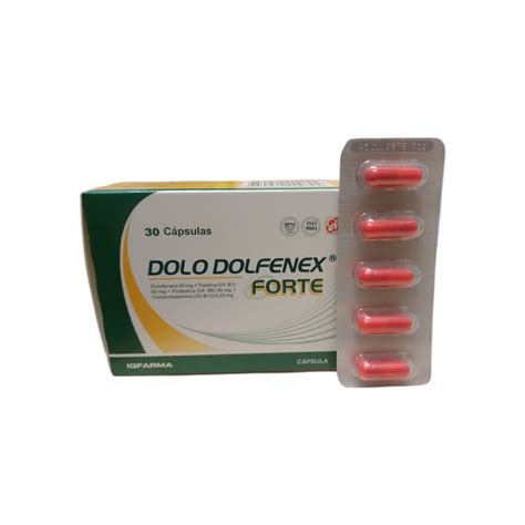 Dolo Dolfenex Forte Capsulas Caja X 30 50 Mg 50 Mg 50 Mg 025