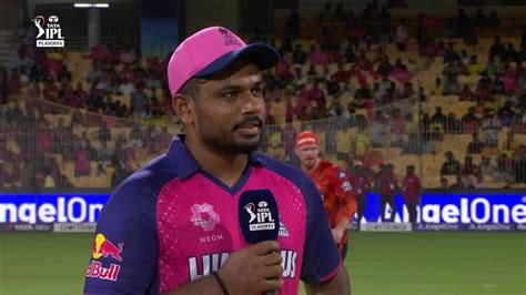 Watch Srh Vs Rr Pre Match Interview Sanju Samson Video Online Hd