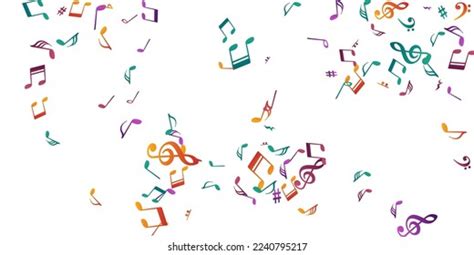 Music Notes Cartoon Vector Design Melody Stock Vector (Royalty Free ...