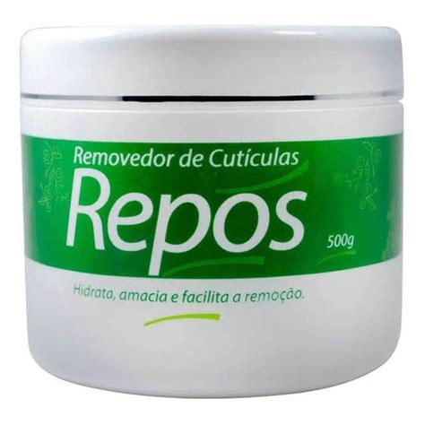 Creme Removedor De Cuticulas Repos 500g Shopee Brasil