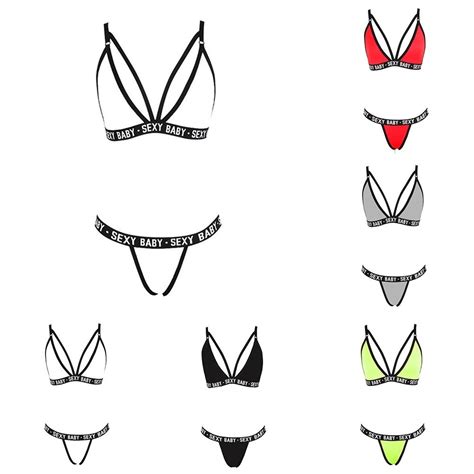 GRKN PCS Women S Sexy Lingerie Summer Beach Bikini Yoga Sports Bra Sets Swimwear Shopee