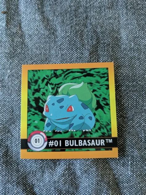 Carte Pok Mon Bulbasaur Bulbizarre English Card Artbox