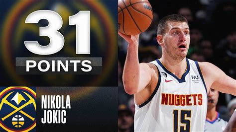 Nikola Jokic Goes OFF For 31 Point TRIPLE DOUBLE In Nuggets W January