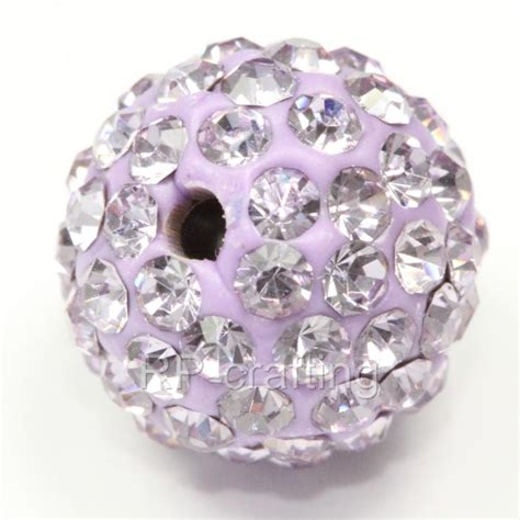 Swarovski Crystal Disco Ball Charm Spacer Beads 10mm U Pick Colors And