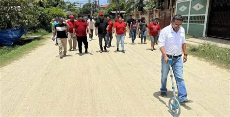 Impulsan proyecto de pavimentación en Barrio Pueblo Nuevo Puerto