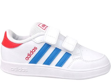 ADIDAS BREAKNET BIAŁE BUTY TRAMPKI DZIECIĘCE RZEPY 13469571427 Allegro pl