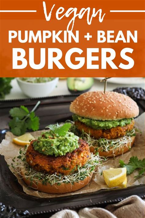 Vegan Pumpkin Burger Recipe