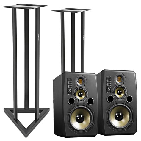 DISC Adam S3X V Active Near Midfield Monitor With Stands Pair At