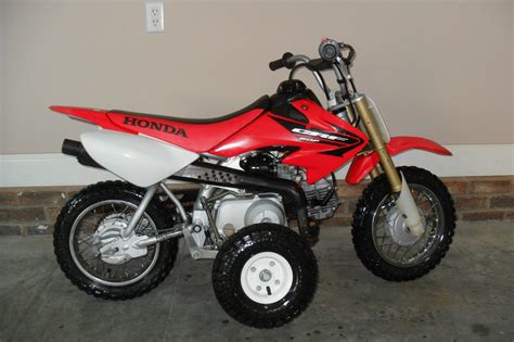 No Reserve Auction 2005 Honda Crf 50 With Training Wheels Runs And