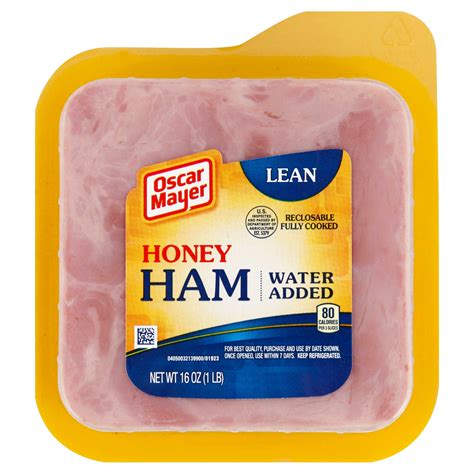Oscar Mayer Honey Ham Case Foodservicedirect