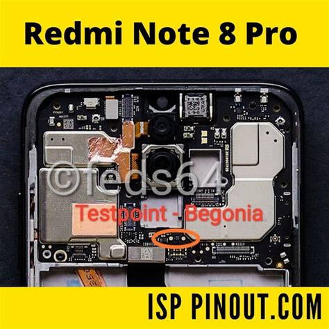 Redmi Note 8 Pro EDL Mode Test Point